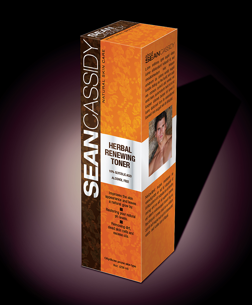 Sean Cassidy Skin Care Packaging