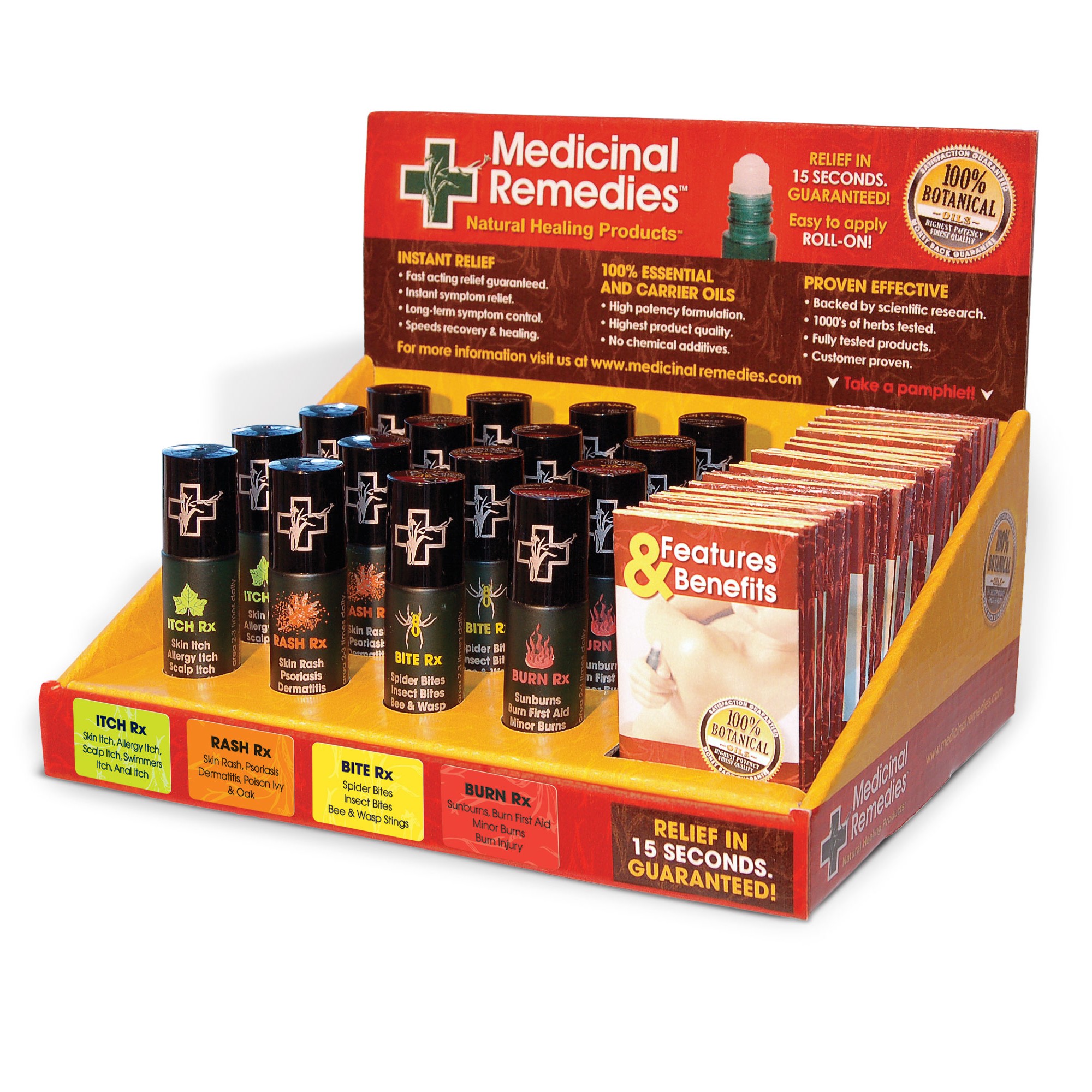 Medicinal Remedies POP Display Shipper and Product Labeling