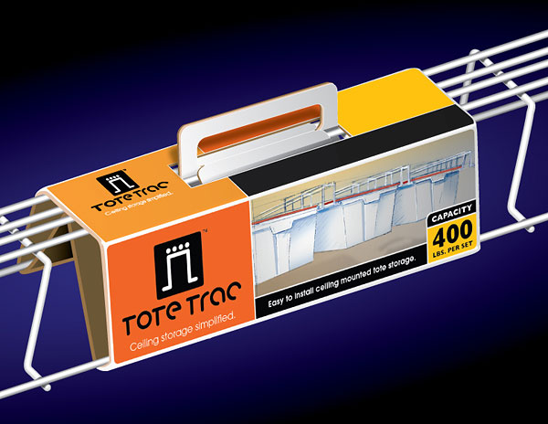 Tote Track Tuck Handle Packaging